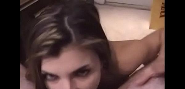  Insatiable brunette young Lizzie adores fucking around a lot